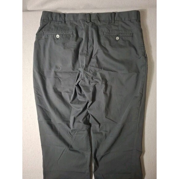 Polo Golf Ralph Lauren Pants Mens 36x32 Navy Blue Flat Front Classic Fit Preppy - Picture 9 of 11